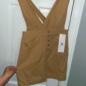 NWT Overall skirt